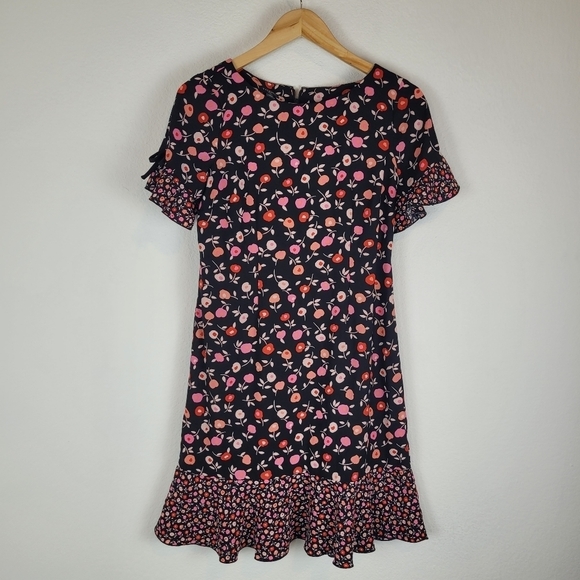 Talbots floral fit and flair dress - Picture 13 of 13